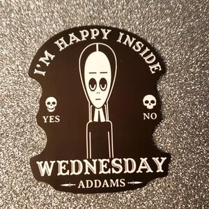 10/$10 ADDAMS FAMILY waterproof sticker